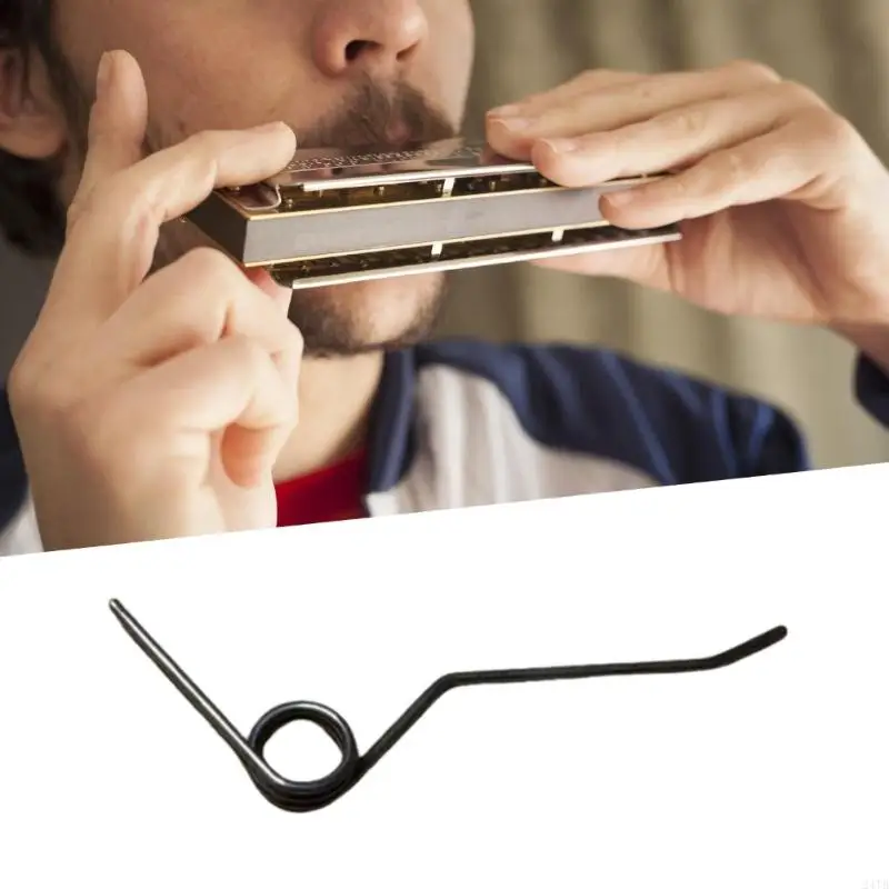 Easy Install Replacement Spring Metal Texture for Quick Harmonica Maintenance 