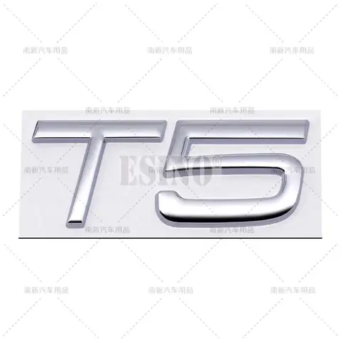 Автомобильный Стайлинг 3D T5 T6 B5 B6 AWD металлический сплав Цинка Клейкая Эмблема багажника значок для Volvo C30 XC40 XC60 XC90 V40 V60 V90 S60 S80 S90