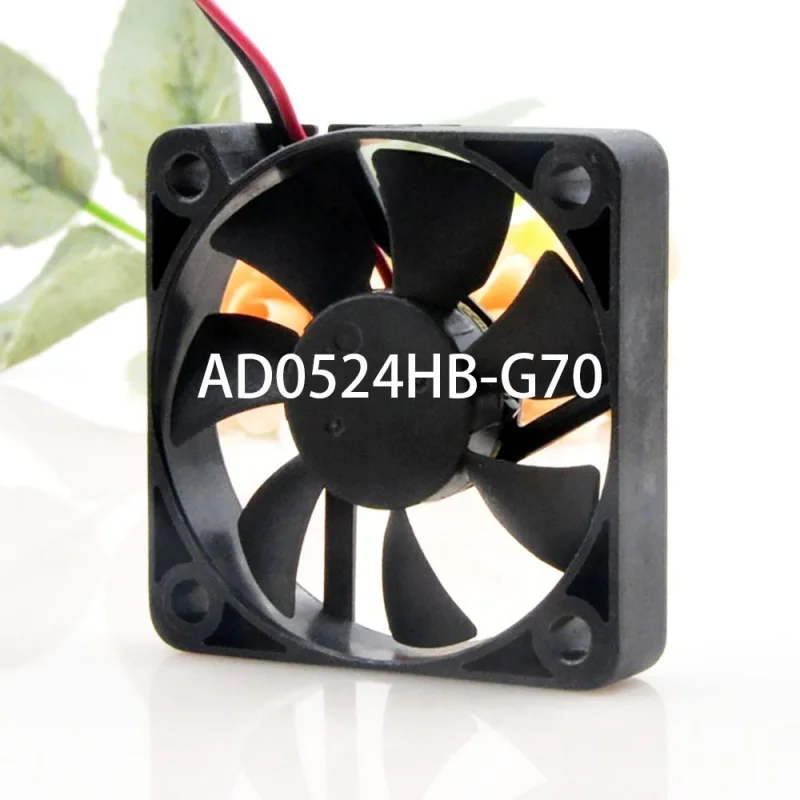 B+  Low-Energy Slient Cooling  FOR ADDA Fan DC 24V 0.11A 50*50*10MM 2-wires AD0524HB-G70