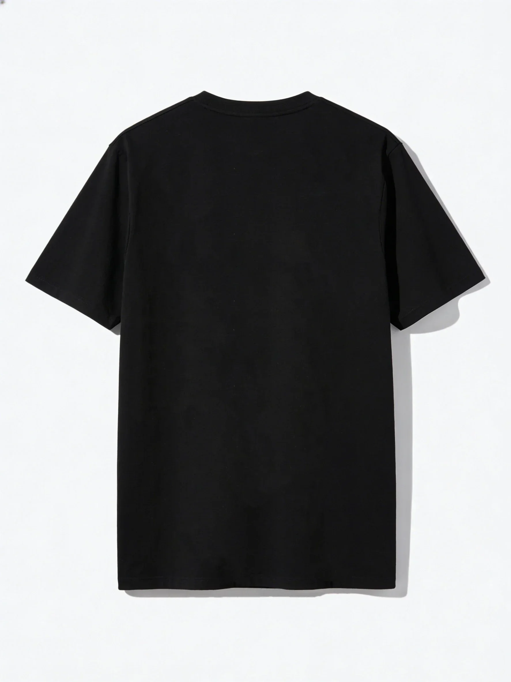 Retro radioactive symbol T-shirt featuring a distressed yellow radiation hazard print; a casual, short-sleeved, crew-neck tee.