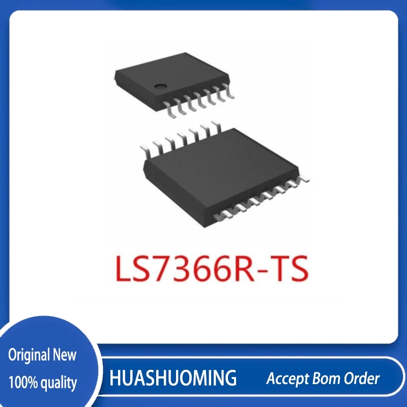 2Pcs/Lot  LS7366R-TS   LS7366R  LS7366RTS   TSSOP-14