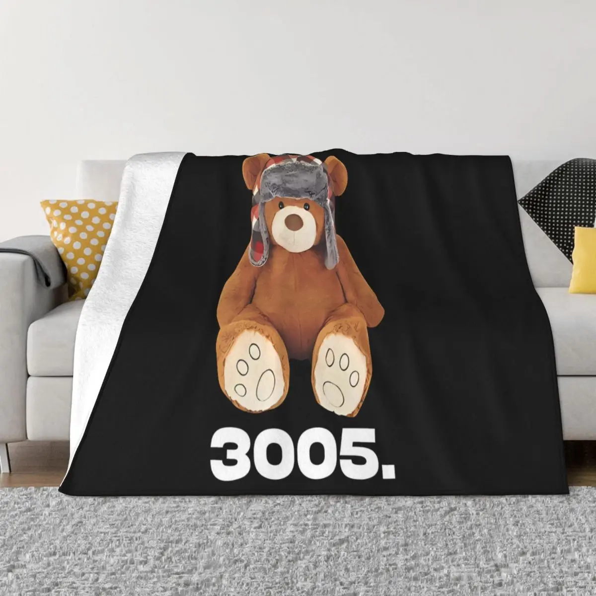 Best Design 3005 Bear Childish Gambin Quilt Bedroom Quilt For Bed Custom Blanket Personalized Throw Blanket