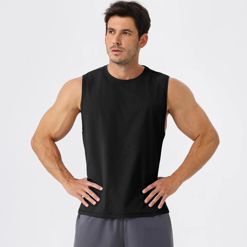 Quick Dry Workout Shirt Breathable Athletic Vest Gym Muscle Shirt Sports Singlet Sun