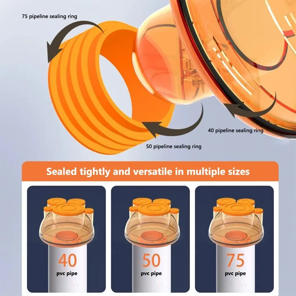 

Useful Pipe Sealing Floor Drain Plug Five-in-One Solid Anti Odor Filter Core Deodorant Sealing Floor Drain Kitchen Sewer Pipe