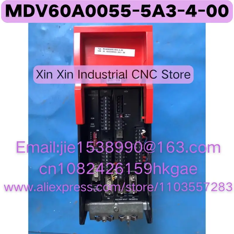 Used Frequency converter MDV60A0055-5A3-4-00  Normal Function Tested OK