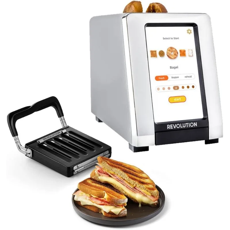 Revolution R180S High-Speed Touchscreen Toaster, 2-Slice Smart Toaster with Patented InstaGLO