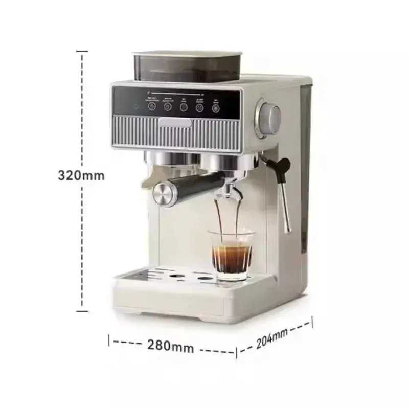 Italian High Quality Stainless Steel Espresso Machine Multifunctional Semi-Automatic Coffee Maker for Office Hotel Home