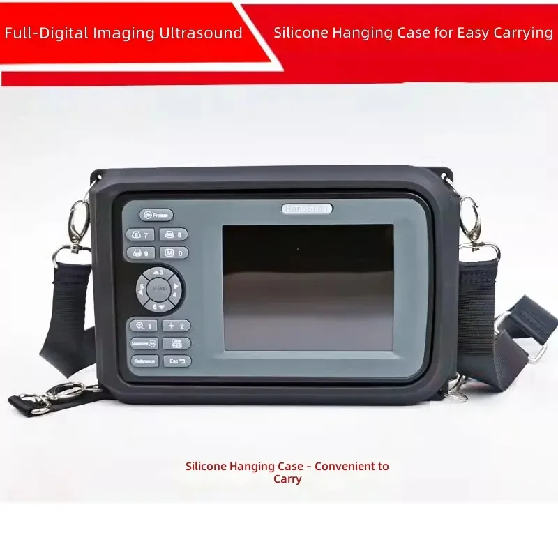 Modern Medical Portable Veterinary B-Ultrasound Machine for Rectal Detection in Pigs Sheep Cows Horses and Pets
