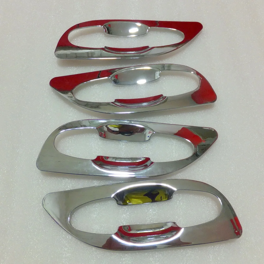 

Высококачественные накладки на дверные ручки из ABS-пластика для Toyota Highlander 2014-2018, идеально подходят, 8 шт./комплект.