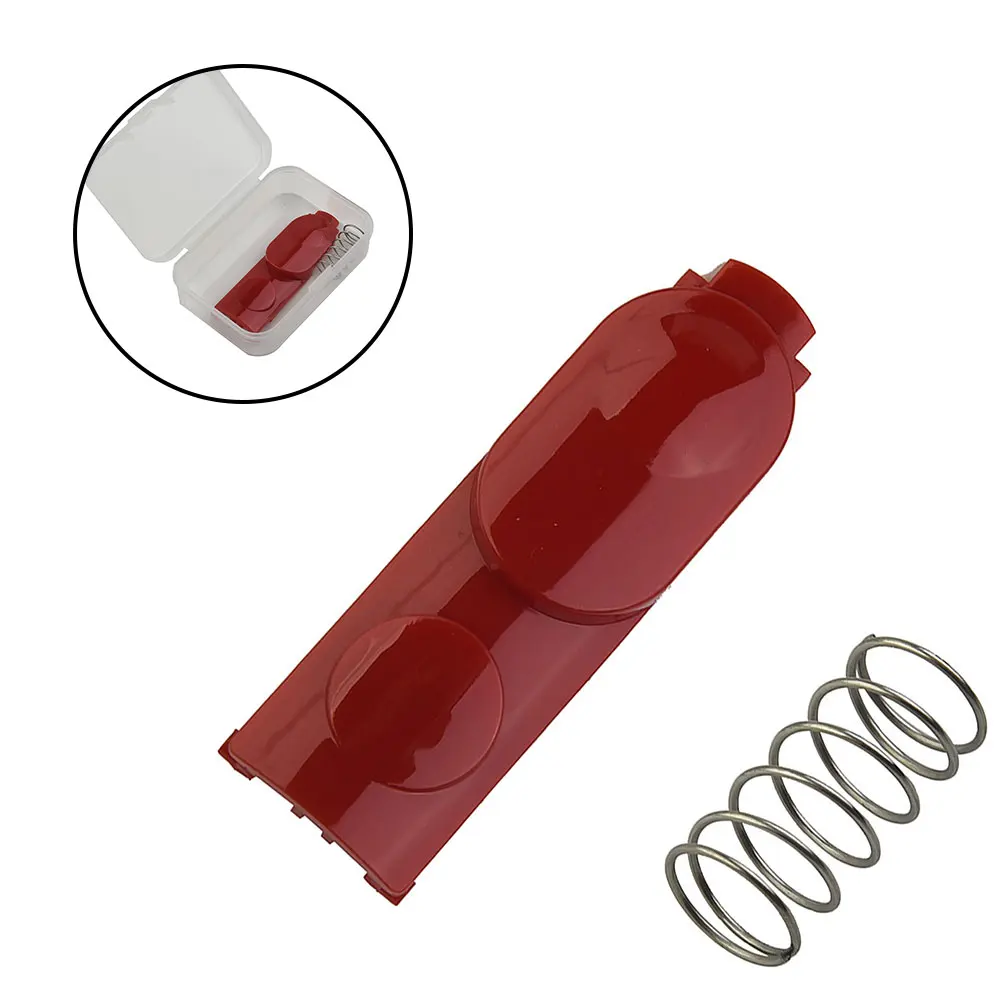 Botón de lengüeta de pestillo de Clip + botón de interruptor de herramienta de varita de resorte para V6 V7 V8 V10 V11 V12 fácil de instalar y confiable de usar