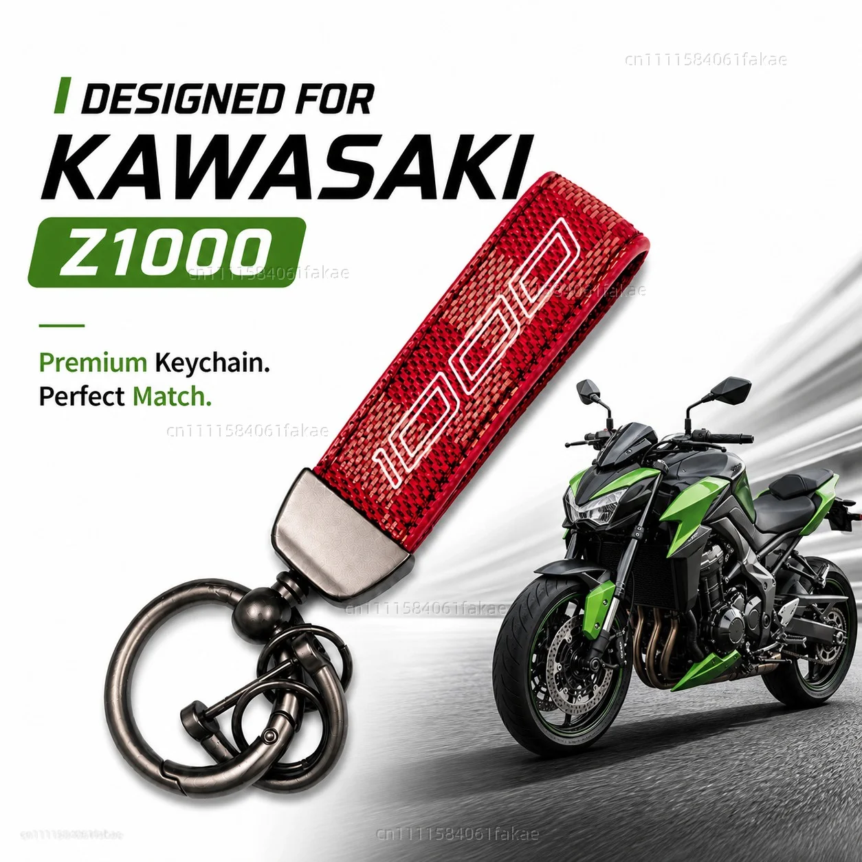 For KAWASAKI Z1000 Z1000R Z1000SX Z 1000 1000R 1000SX Motorcycle Keychain Custom Logo Gift for Rider Men Women