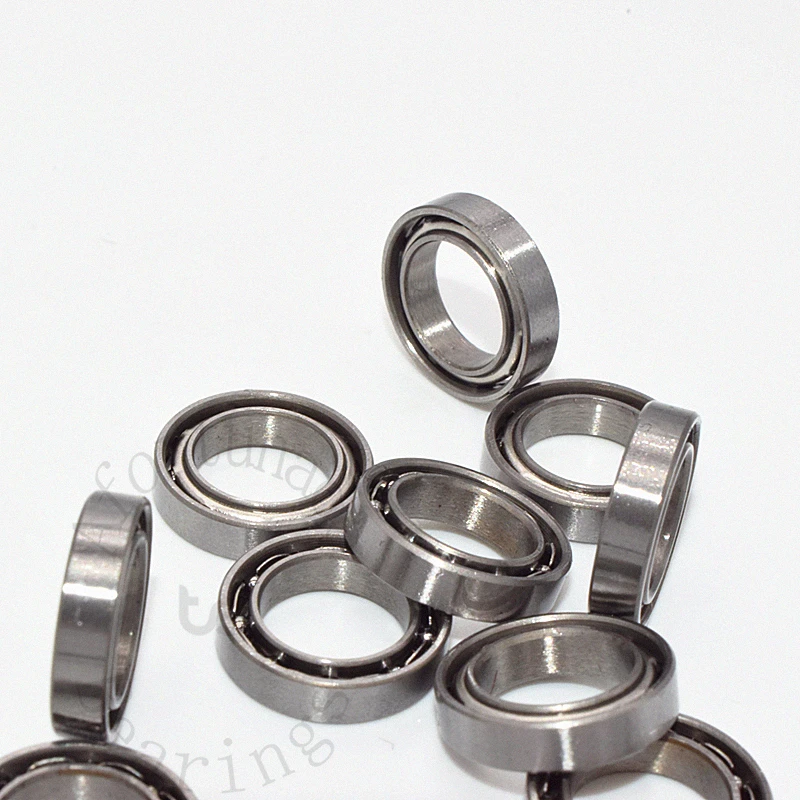 MR117-2.5 Miniature Bearing 10Pieces 7*11*2.5(mm) Open type Unsealed  chrome steel High speed parts