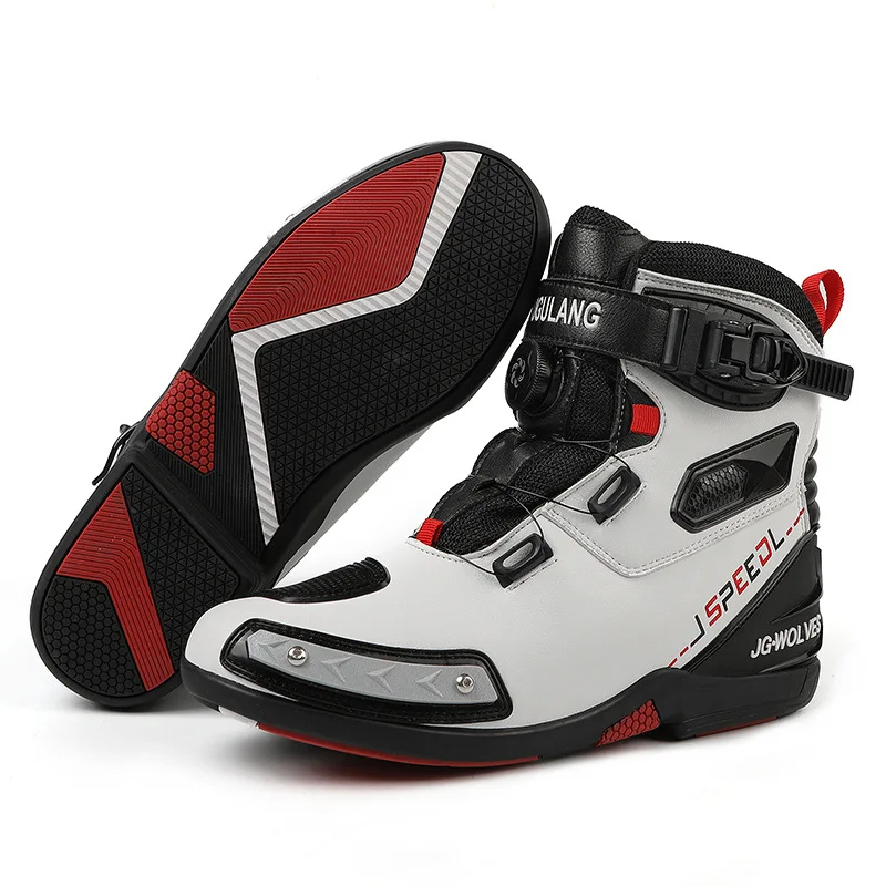 

Waterproof and Wear-resistant Riding Boots Men's and Women's Motorcycle ShoesTravel Off-road Rally Knight Boots for Riding