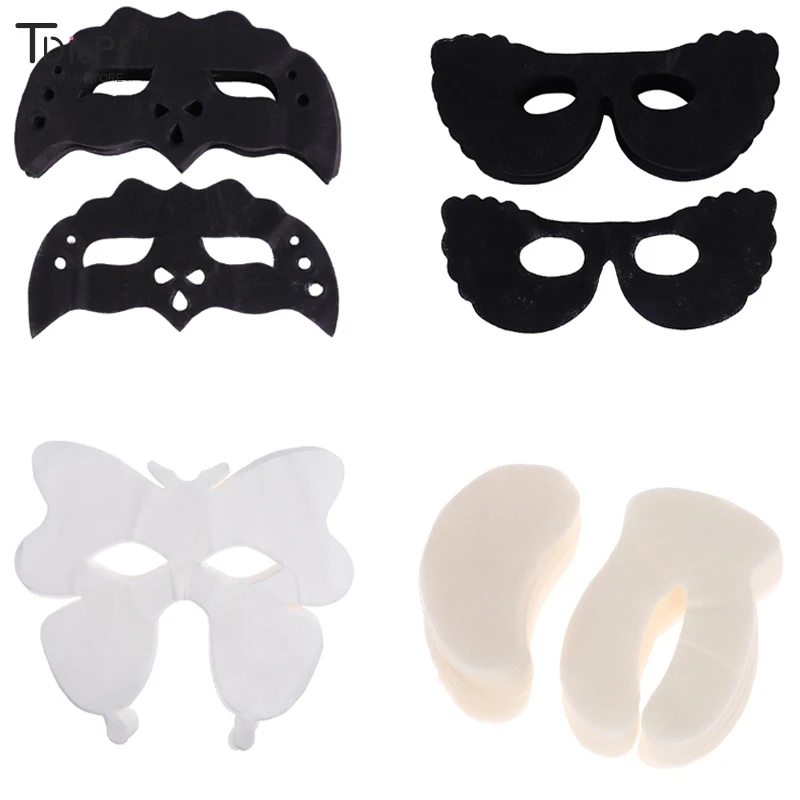 

50-200Pc Women Disposable Face Eye Mask DIY Natural Cotton Eye Paper Essential Product Ultrathin Silk Eye Paper Mask Do Wholesal