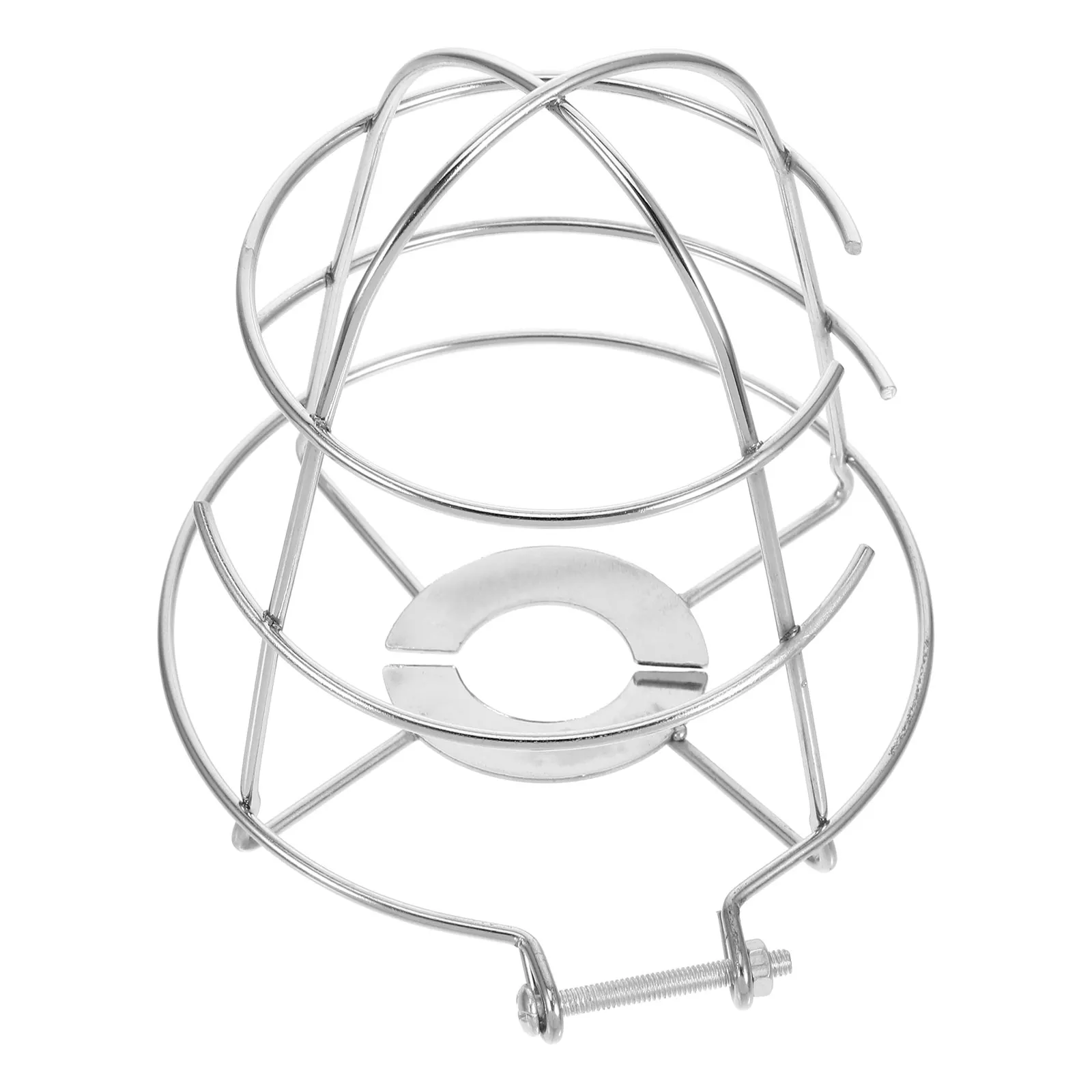 

Fire Sprinkler Head Protective Cover Silver Cage Guard Adjustable Bracket For Home Office Buildings Enhanced Protection