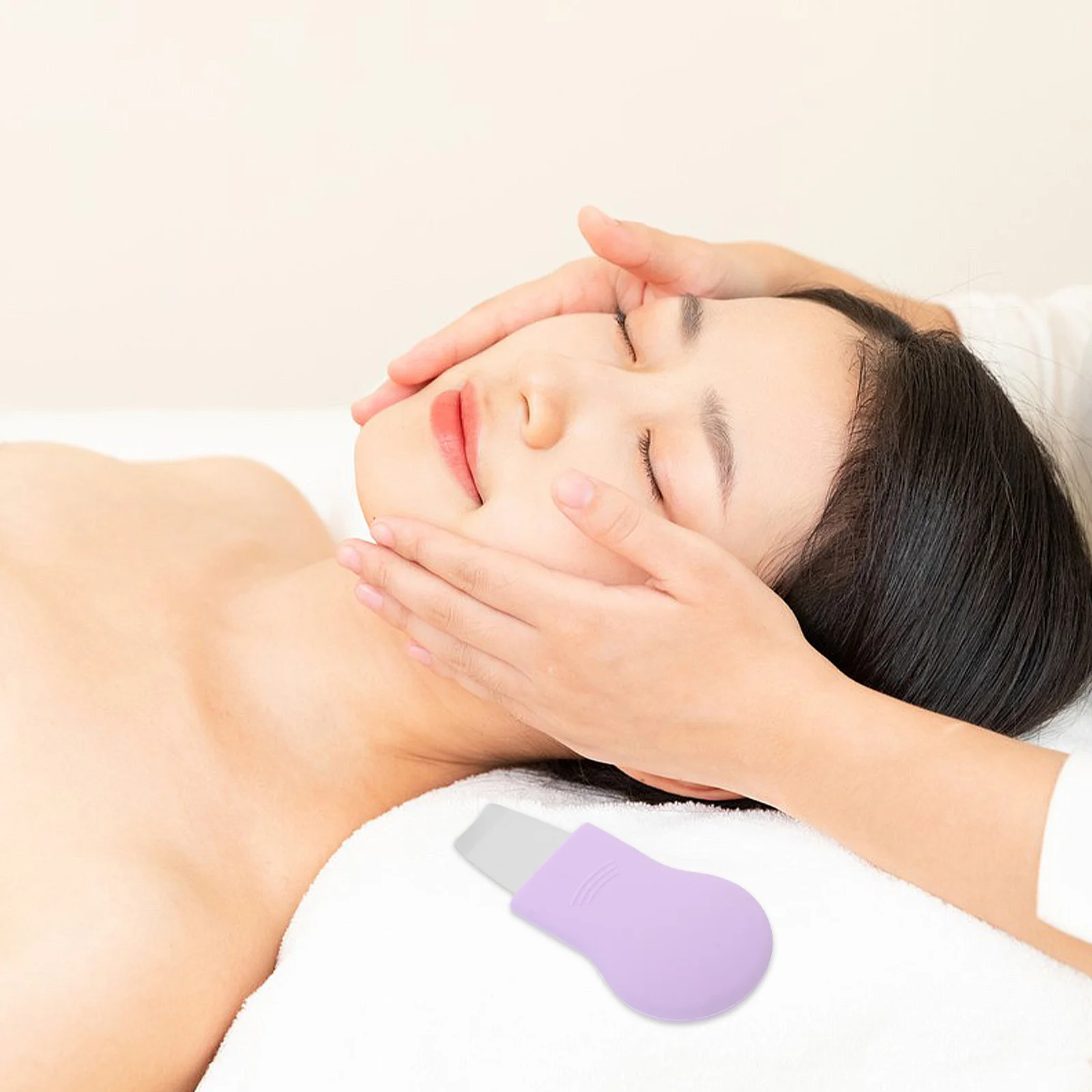 أداة مجرفة الرؤوس السوداء مزدوجة الأطراف من الفولاذ المقاوم للصدأ مستخرج المسام للتنظيف العميق للعناية ببشرة الوجه منظف مسام الأنف #3