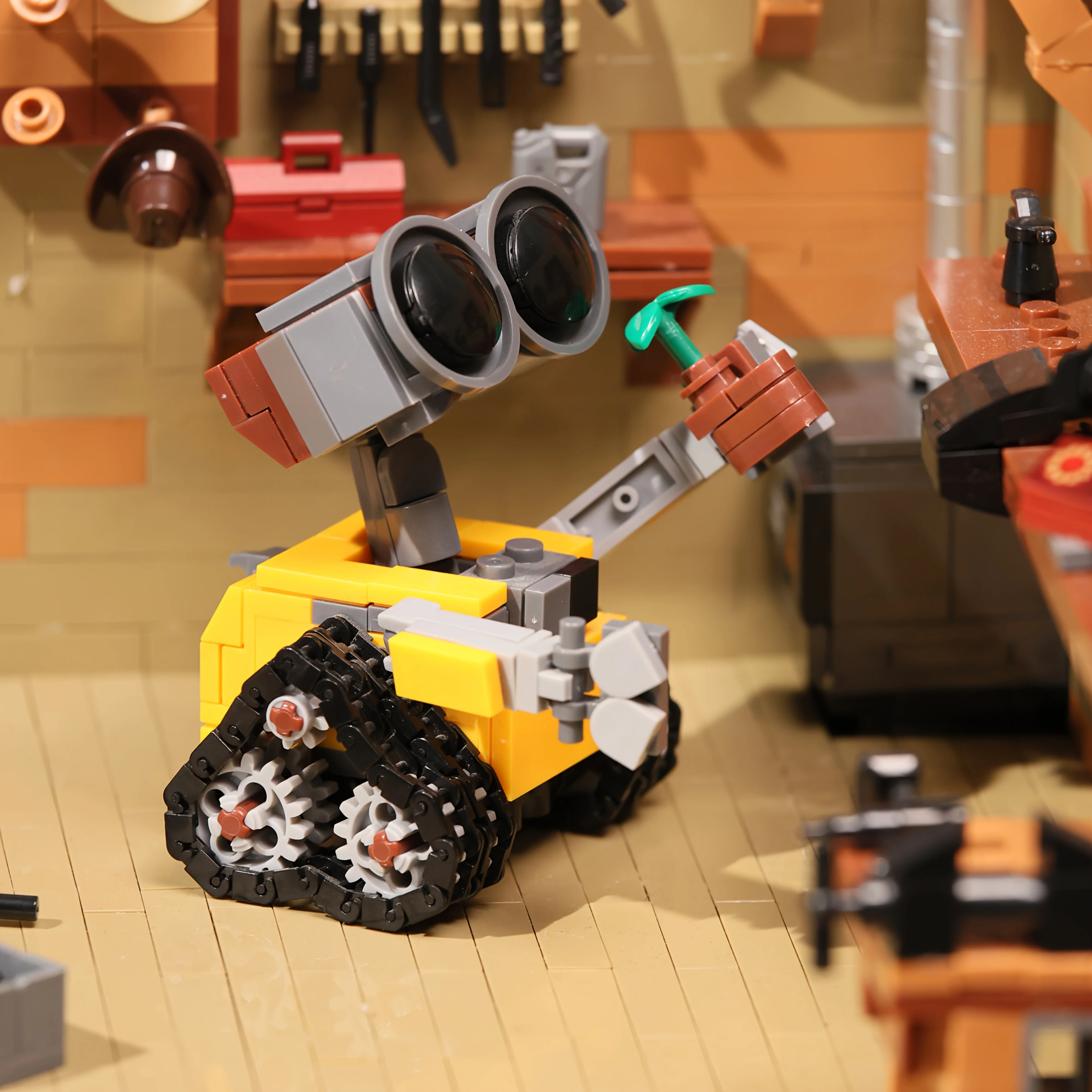Set Model Blok Bangunan Robot, - Home Decor Enthusiast ulasan dan harga
