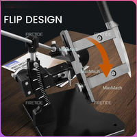 Professional Aluminium Fixed Angle Sharpening Frame Grinder Sharpening Tool 360° Flip High Precise Knife Sharpener