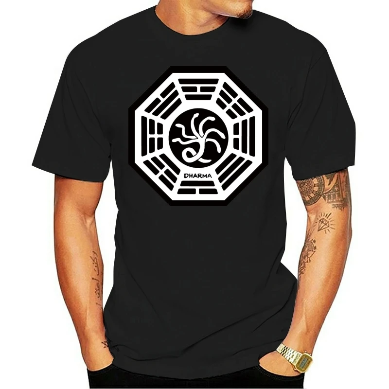 Lost Dharma Initiative Logo Various Colours Summer  Graphic man Fashion