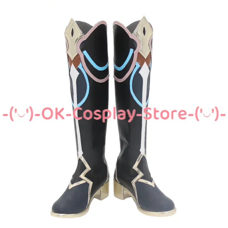 [Personalizzato] Gioco Honkai Star Rail Danheng Scarpe Cosplay Anime Gioco di ruolo Puntelli Halloween Carnevale Festa Festa Stivali in pelle PU