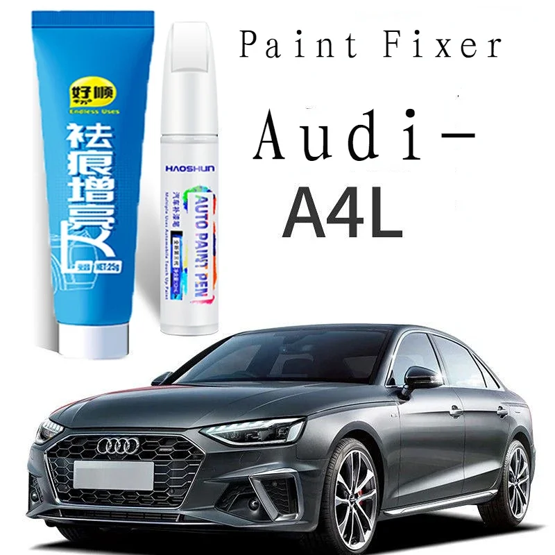 

Ручка для рисования царапин Подходит для Audi A4L Ручка для ремонта краски Original Factory Ibis White Sky Cloud Grey Black Специальный автомобиль A4L