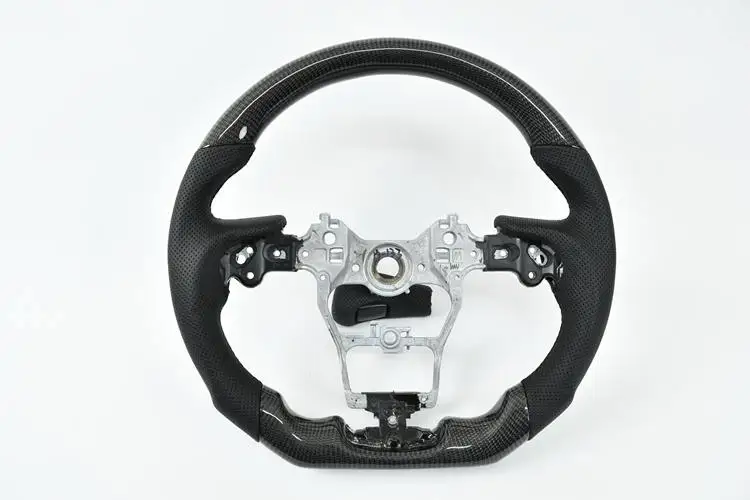 Brand New car accessories Carbon interior Carbon Fiber Steering Wheel for Pajero Sport