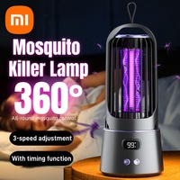 Xiaomi Mosquito Killer Lamp Rechargeable Camping Light 365nm UV Electric Bug Zapper for Indoor Outdoor Portable USB Waterproof