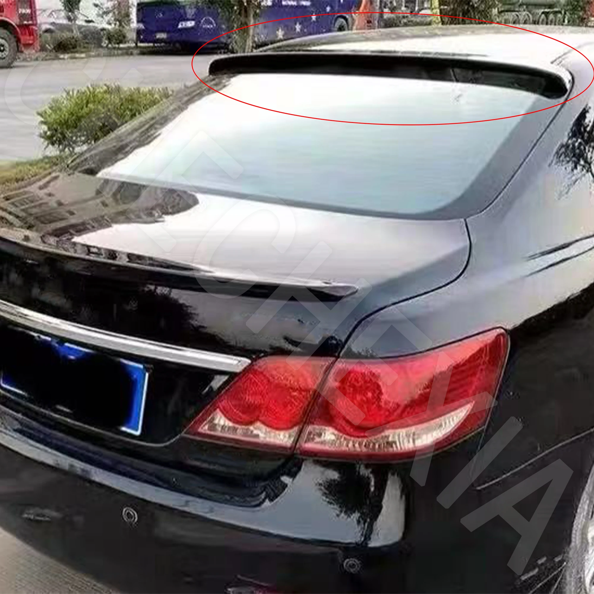 

Для 2006-2011 Toyota Camry задний спойлер на крышу, материал ABS, высококачественные аксессуары для модификации автомобиля, заднее крыло
