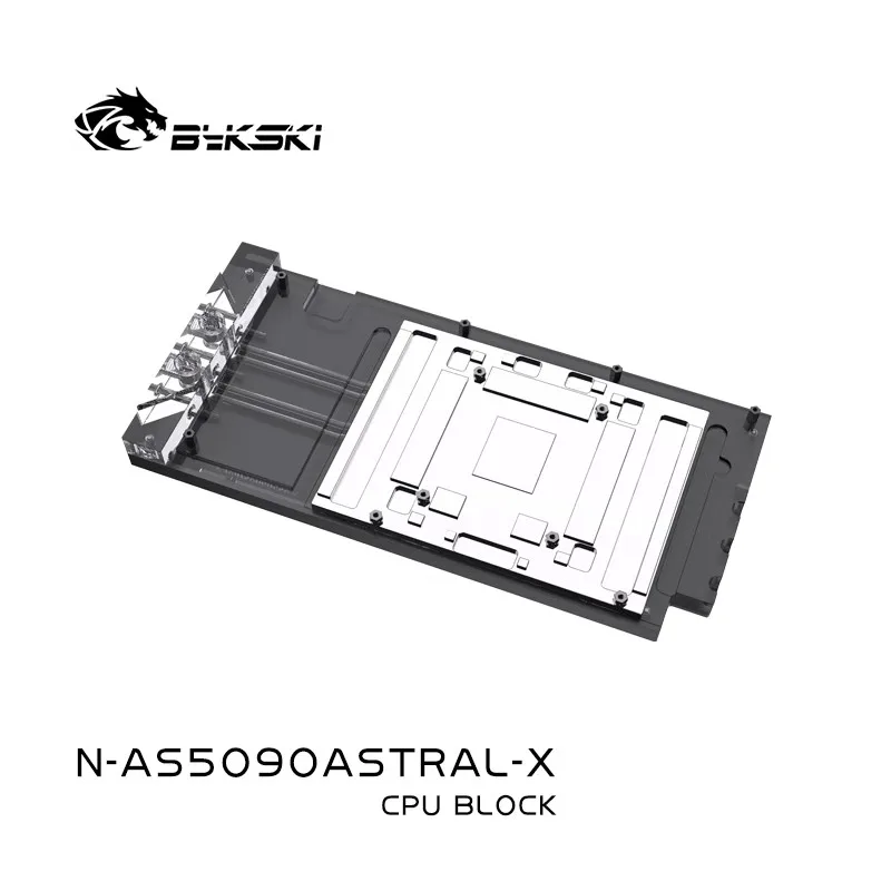 Bykski N-AS5090ASTRAL-X GPU Block for ASUS ROG ASTRAL RTX 5090 O32G GAMING Graphics Card PC Water Cooling Copper Radiator