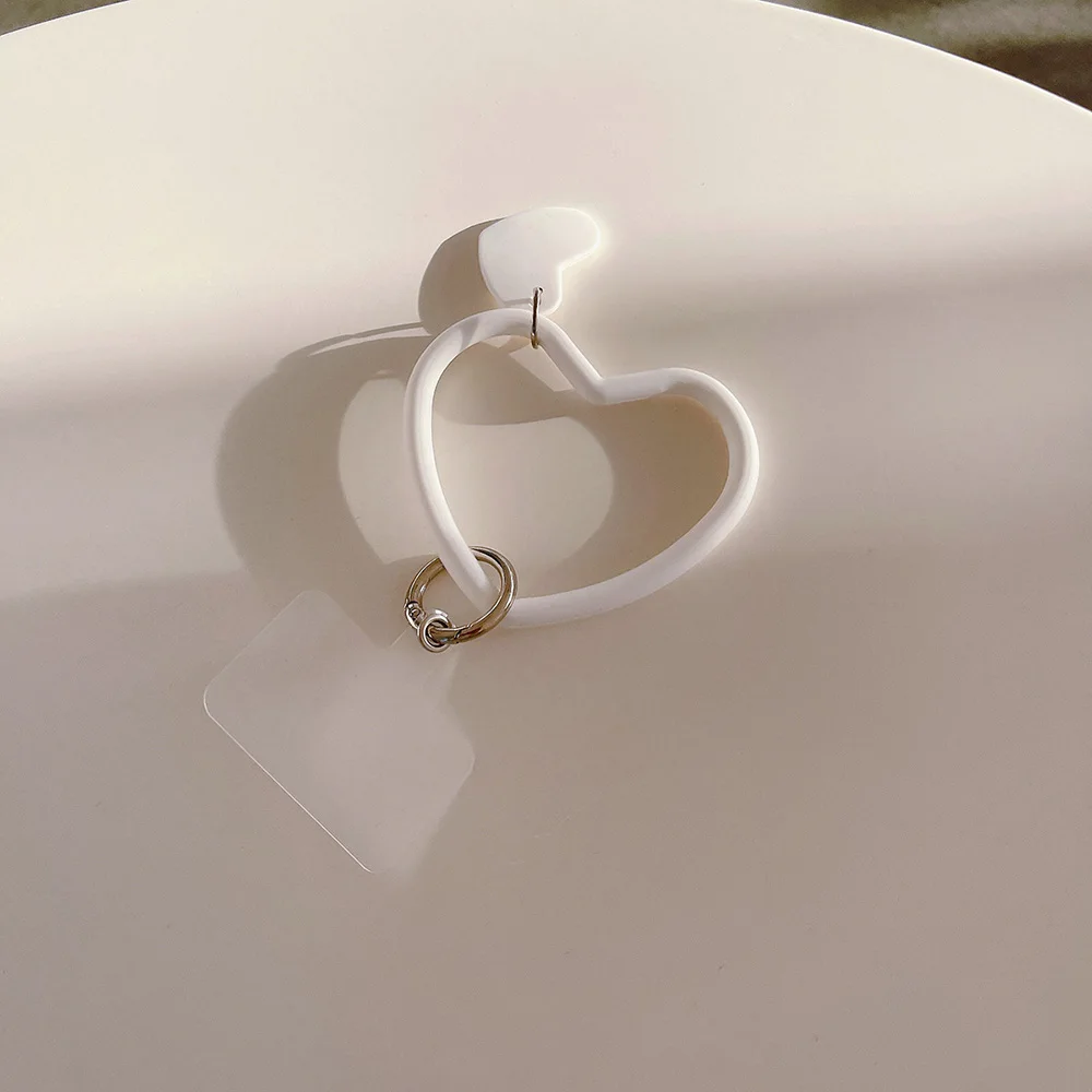 Anti-Lost Love Heart Keychain Mobile Phone Strap