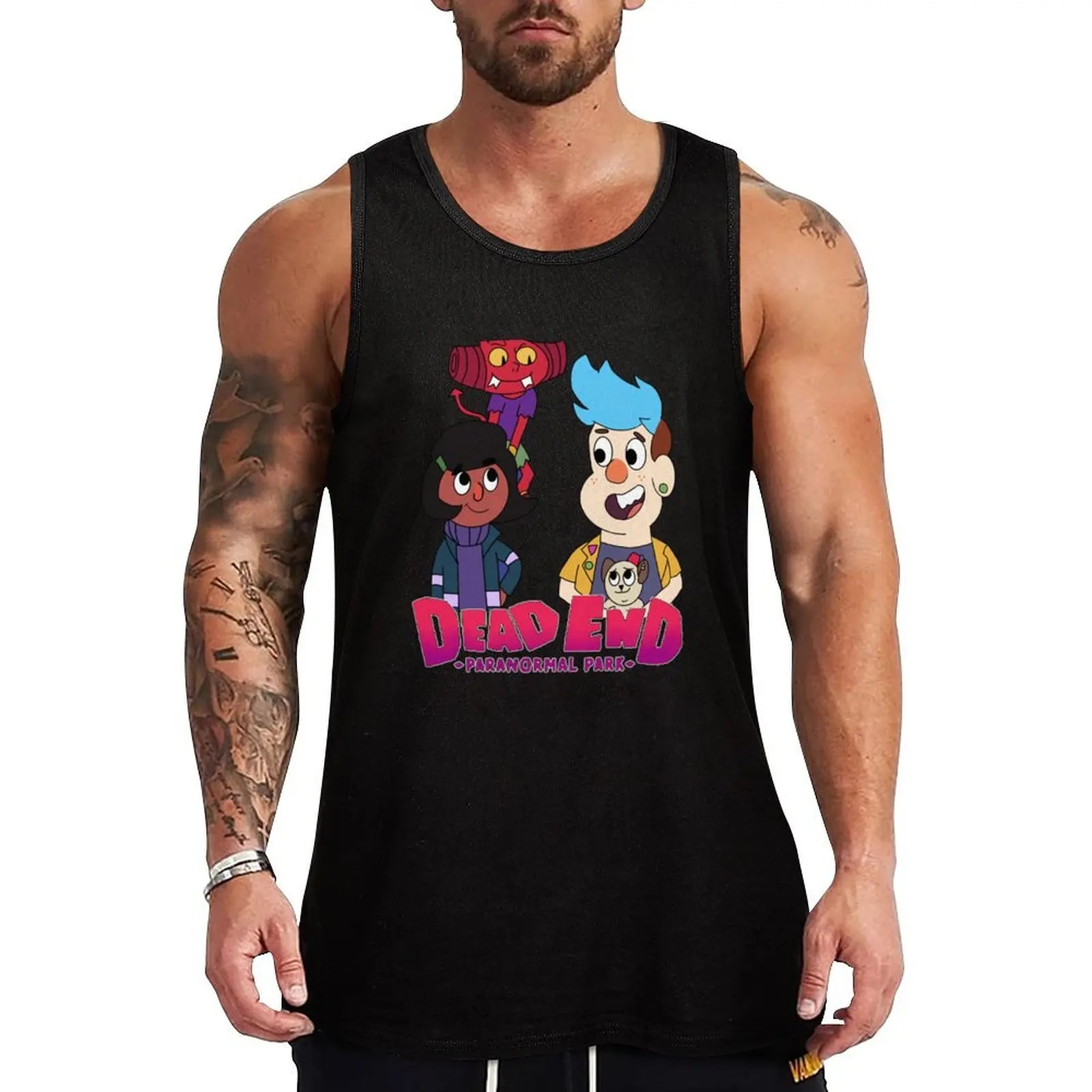 Dead End Paranormal Park Tank Top Sports Fitness Tank Top de secado rápido que absorbe la humedad