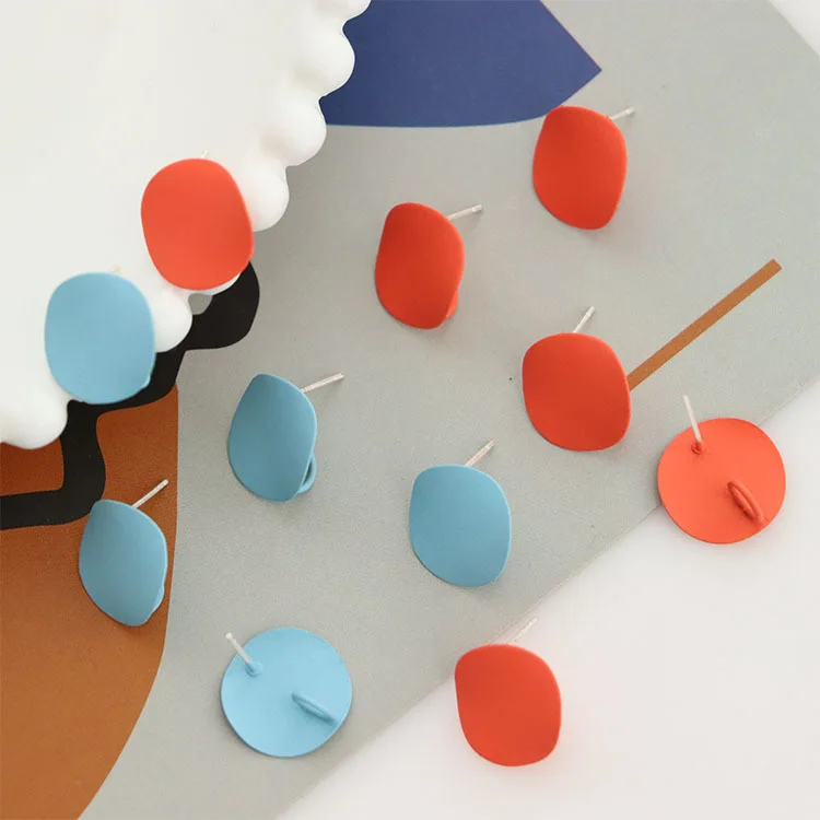 

Нестандартные разъемы для сережек ручной работы, голубые стразы для сережек «сделай сам», фурнитура для изготовления ювелирных изделий, аксессуары, 10 шт.