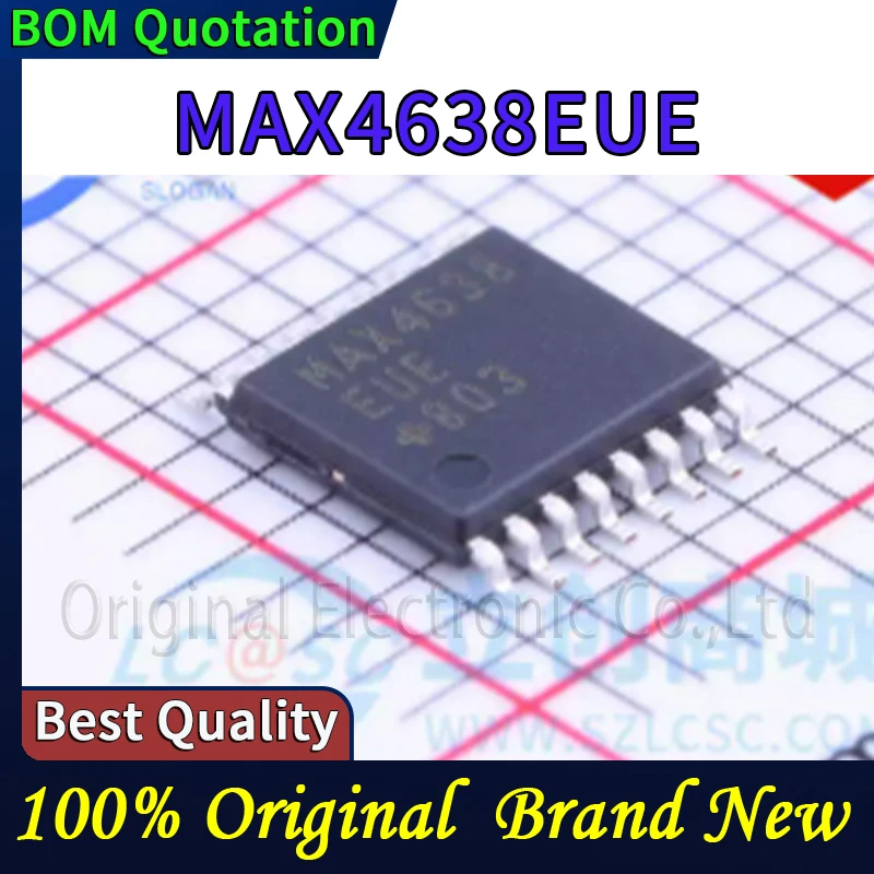 10pcs/lot MAX4638EUE   Original  In stock High quality