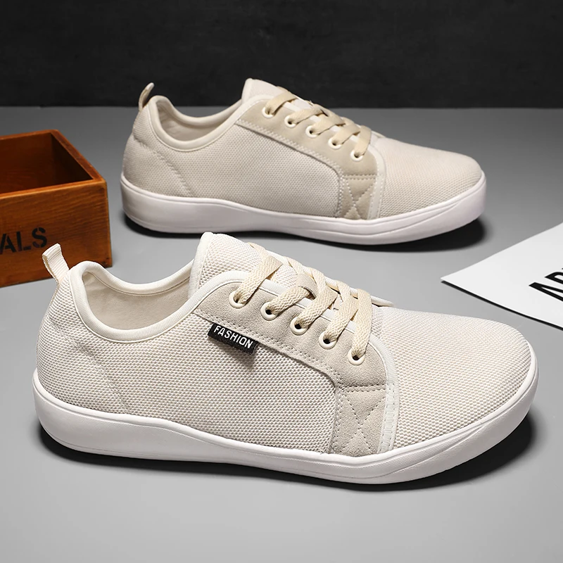 Mens Barefoot Shoes with Wide Toe Box Minimalist Sneakers for Fitness Cross Training Casual Wear and Large Size Comfort