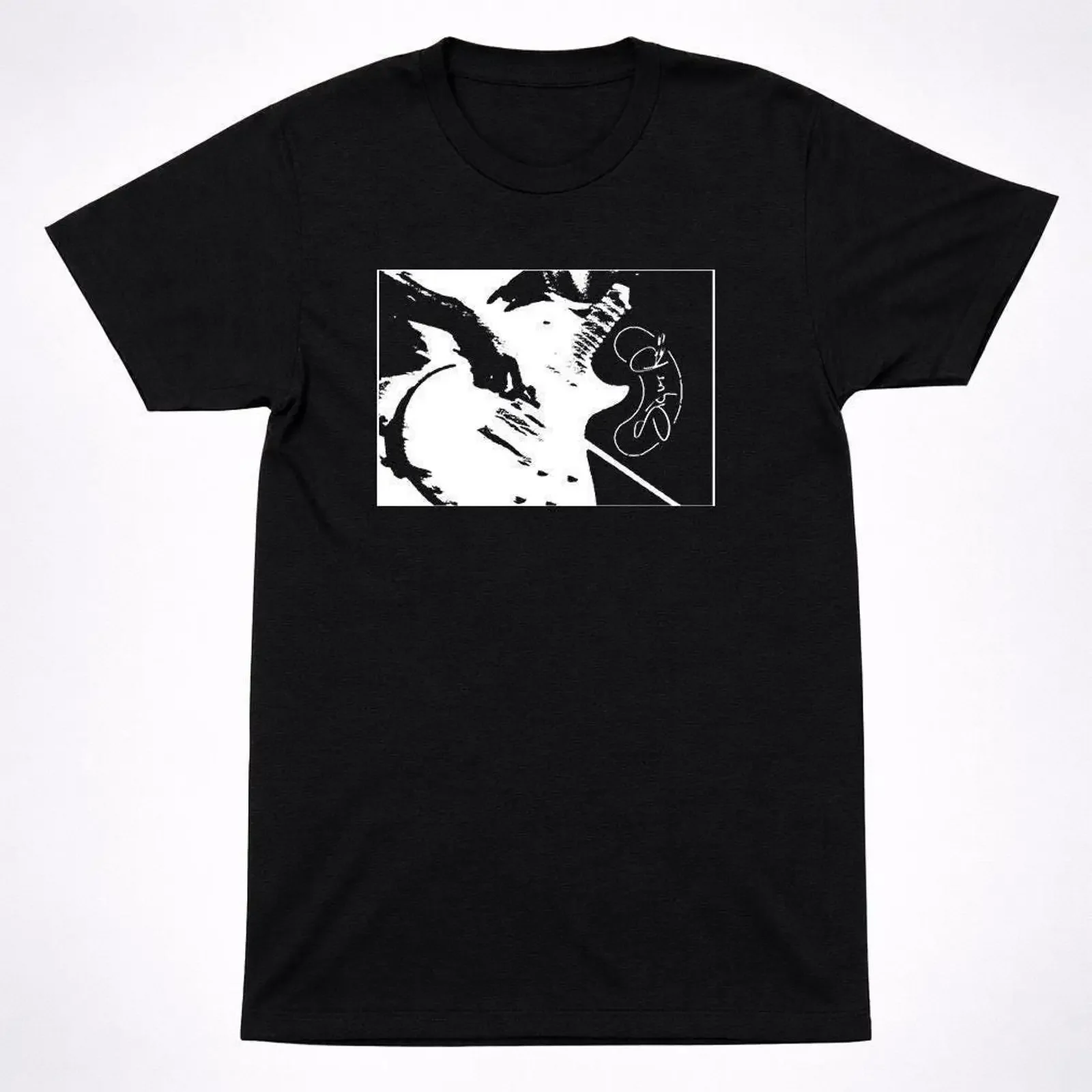 Sigur Rós Guitar Violin Bow Indie T Shirt Ambient Post Rock Ethereal Minimalist Art Soft Cotton S XXL vintage Washed Stretched
