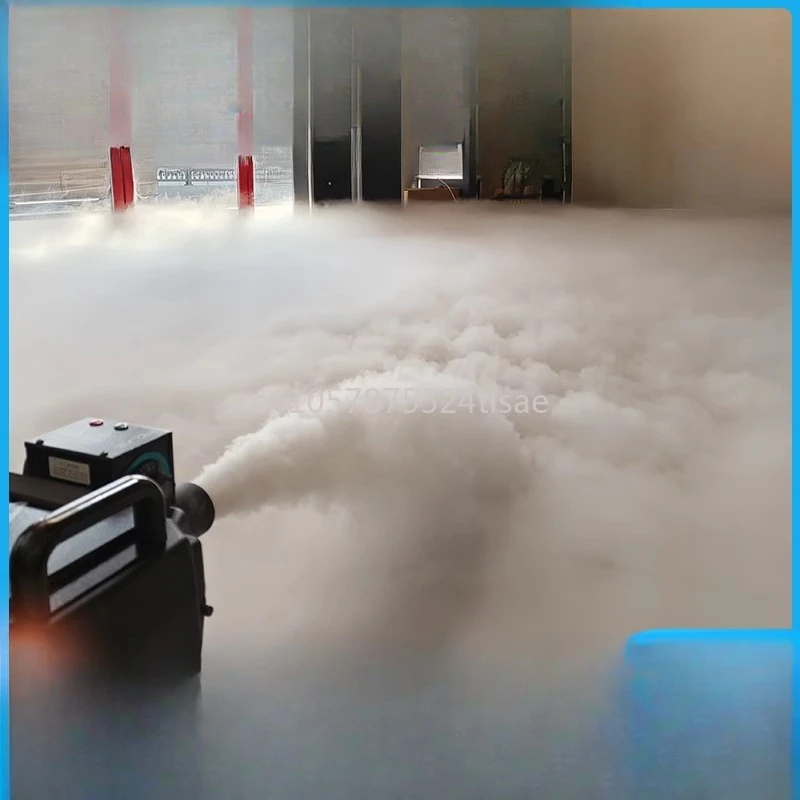 6000W Stage Dry Ice Water Mist Machine, Wedding Special Effects Performance Smoke Effect Is Not Floating High-power Smoke Machin