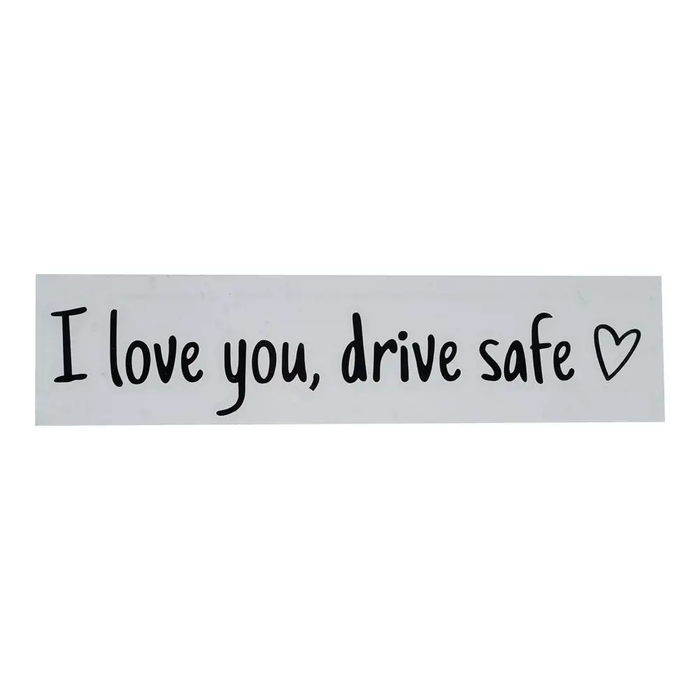 I Love You Drive Safe Sticker Mirror Sticker Auto Stying Interior Stickers Decoration Gift For Friend Family Boyfriend