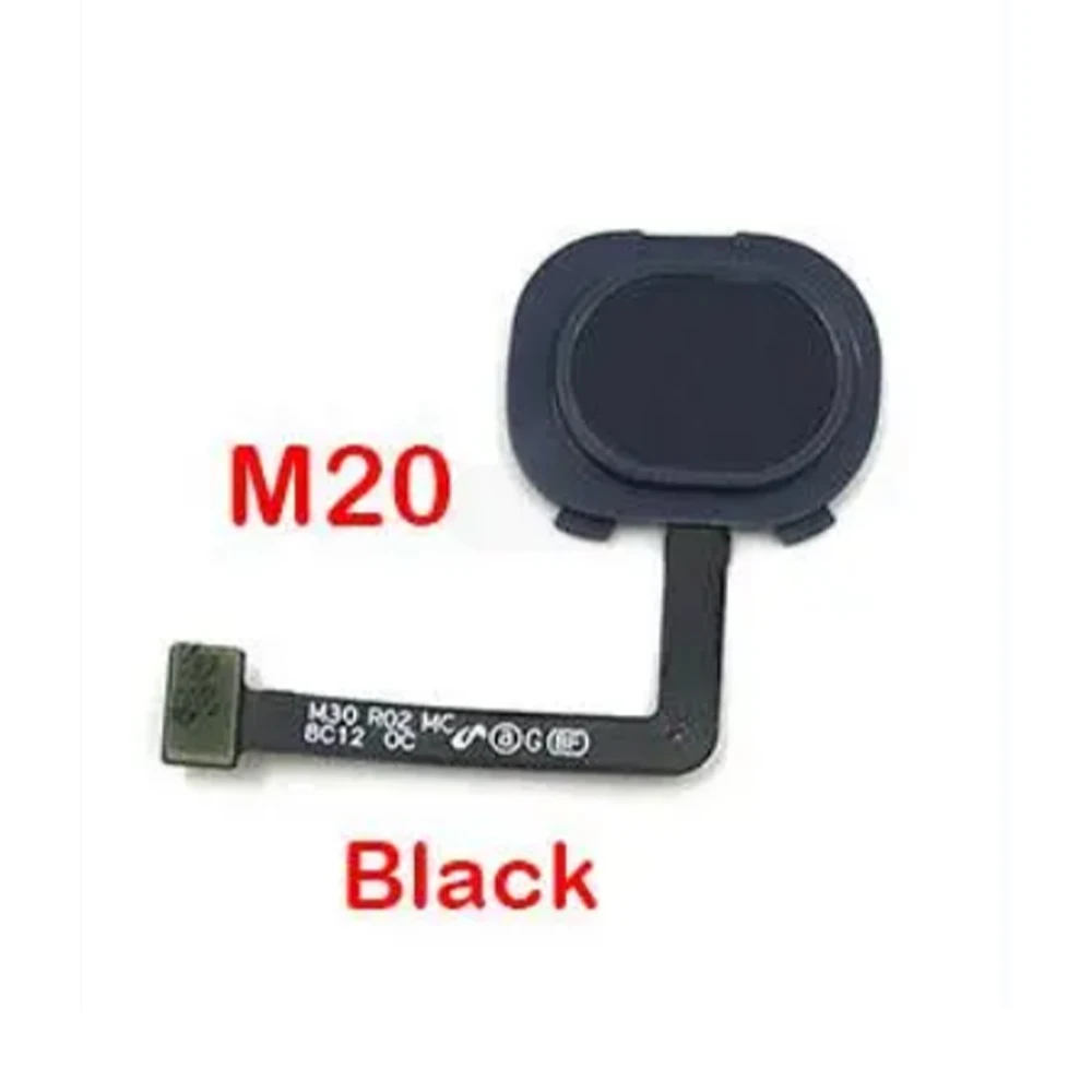 Fingerprint Sensor Keypad Scanner Touch ID Connect Motherboard Home Button Flex Cable For Samsung M20 M30 M31