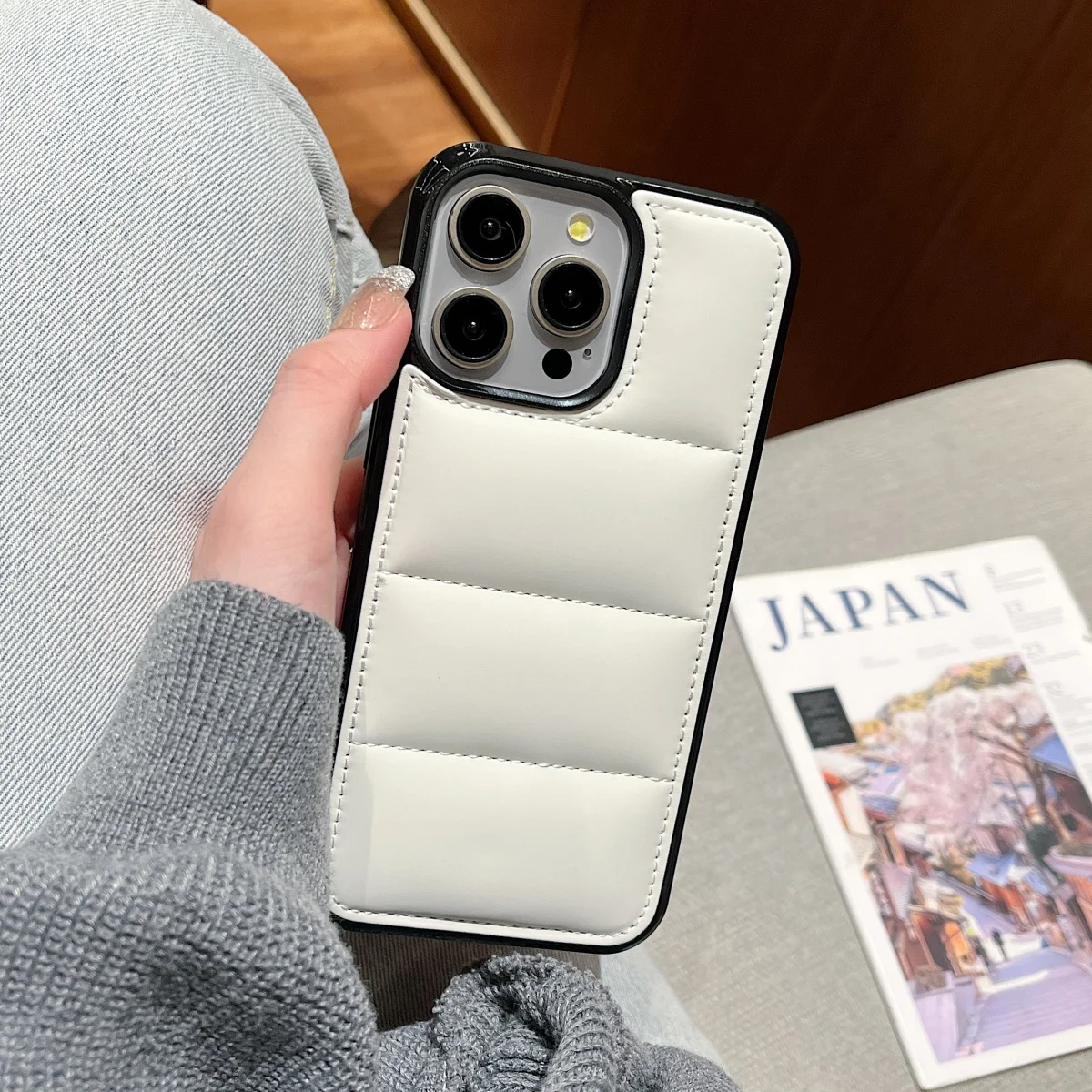 السائل أسفل سترة وسادة هوائية للصدمات جراب هاتف آيفون 17 الهواء 16 15 14 زائد 13 12 11 برو ماكس لون الحلوى غطاء ممتص للصدمات #3