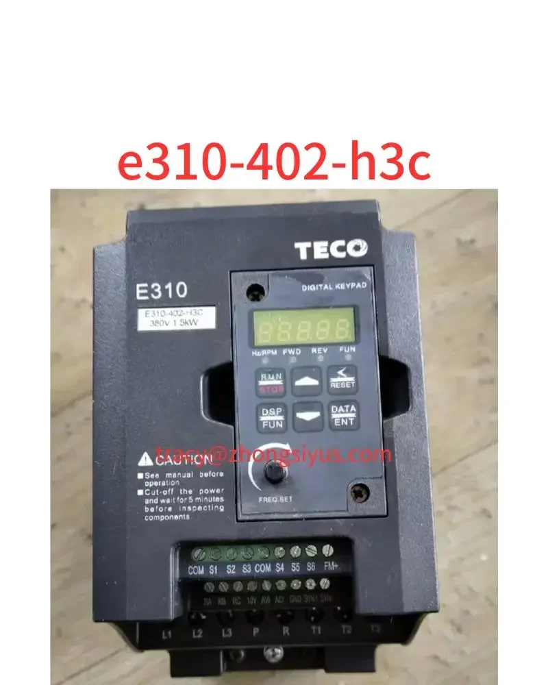 Used frequency converter E310-402-H3C 1.5 KW380V