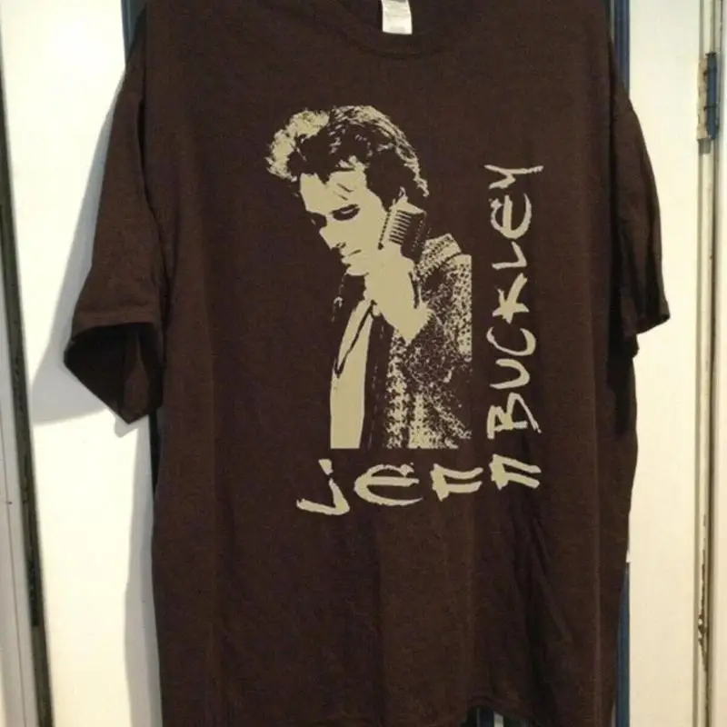 jeff buckley  T shirt dark chocolate color reprint unisex AN47705