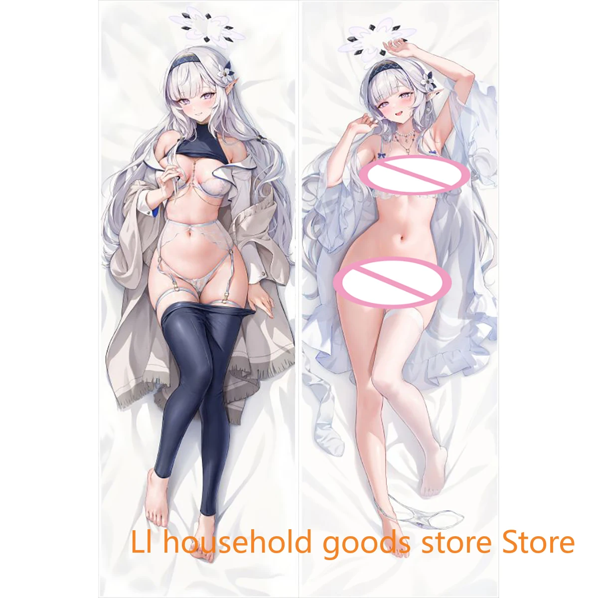 Original Game Blue Archive Akeboshi Himari Cosplay Otaku Dakimakura Hing Body Pillow Case