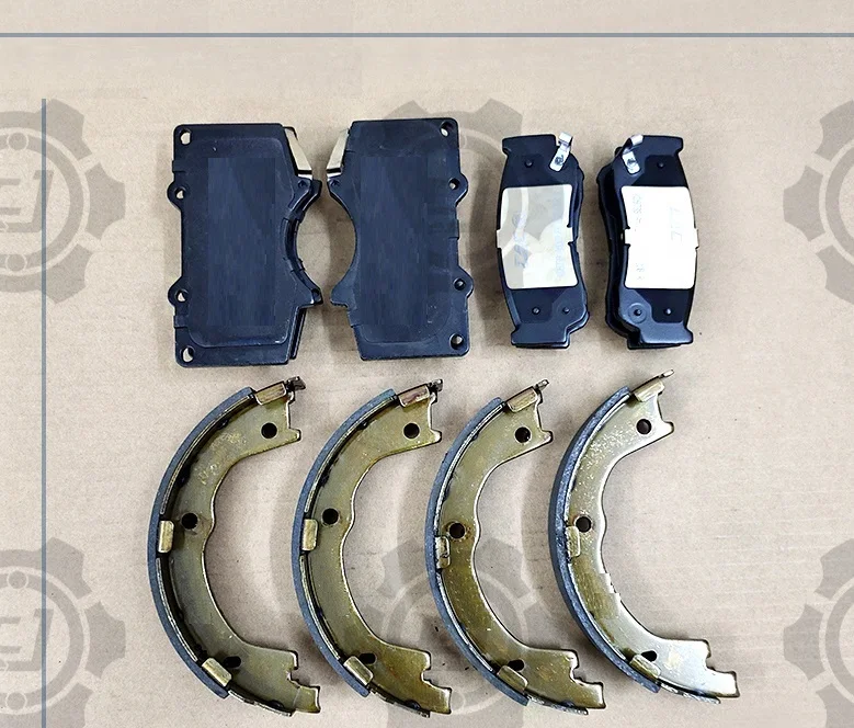 Front / Rear Brake pads set brake shoes auto car PAD KIT-FR RR DISC BRAKE for Chinese JAC T6 T8 PICKUP Automobile parts