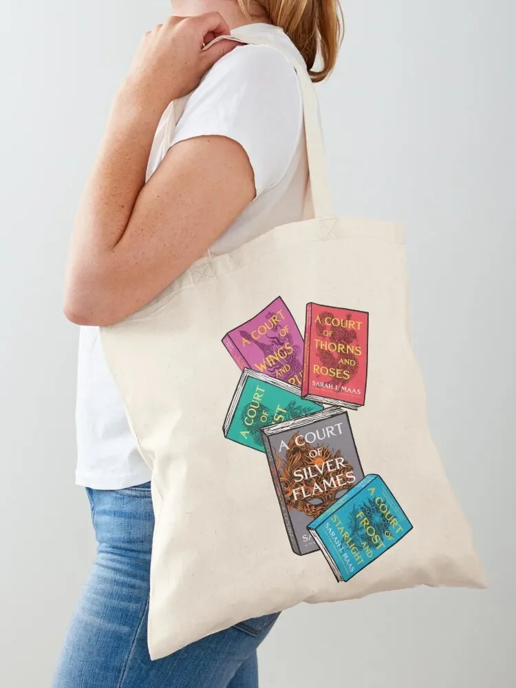 acotar books Bookish 4 Book Pack Book Set Tote Bag shopper bag women shopping bag tote woman hand