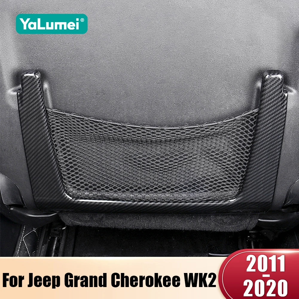 

For Jeep Grand Cherokee WK2 2011 2012 2013 2014 2015 2016 2017 2018 2019 2020 Car Seat Back Anti-Scratch Pad Cover Trim Stickers