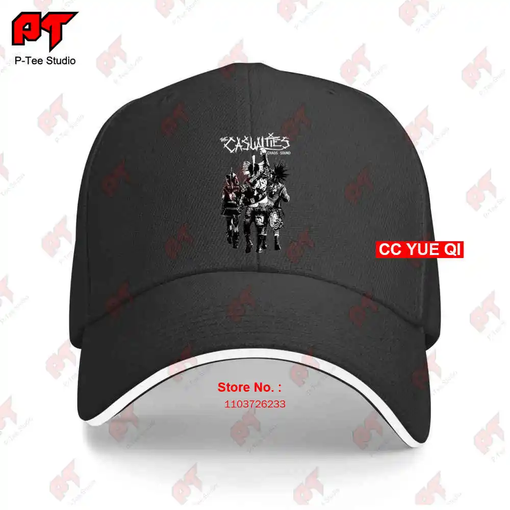 The Casualties Chaos Sound Nyc Hardcore Punk Rock Music Band Baseball Caps Truck Cap VVWK