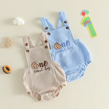 Cookie Embroidery Baby Outfit 1