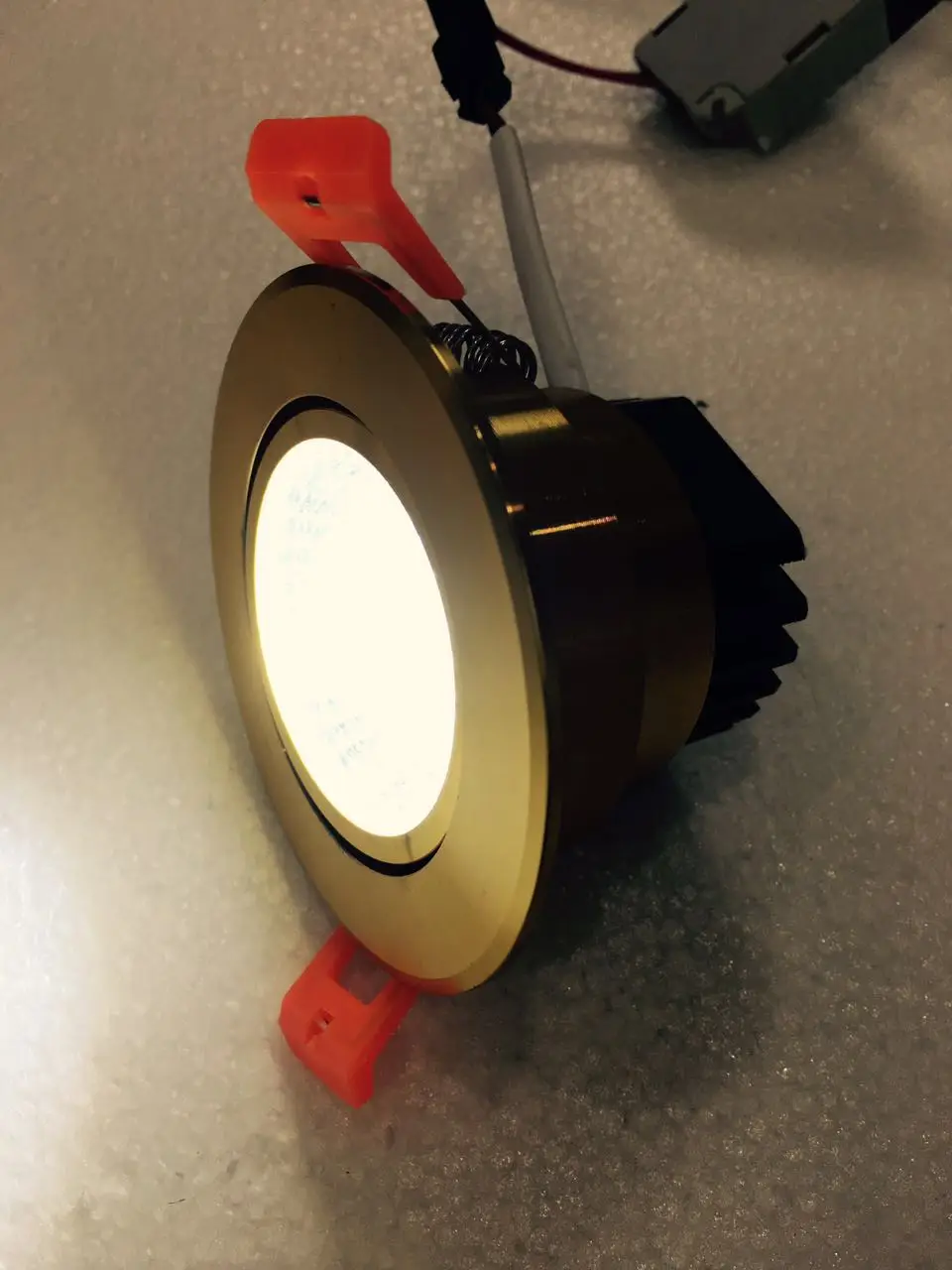 Lampu Sorot kecil Cob, 3W Aluminium putih hangat Mini Spot Downlight dengan Transformer LED lampu langit-langit tersembunyi Dow