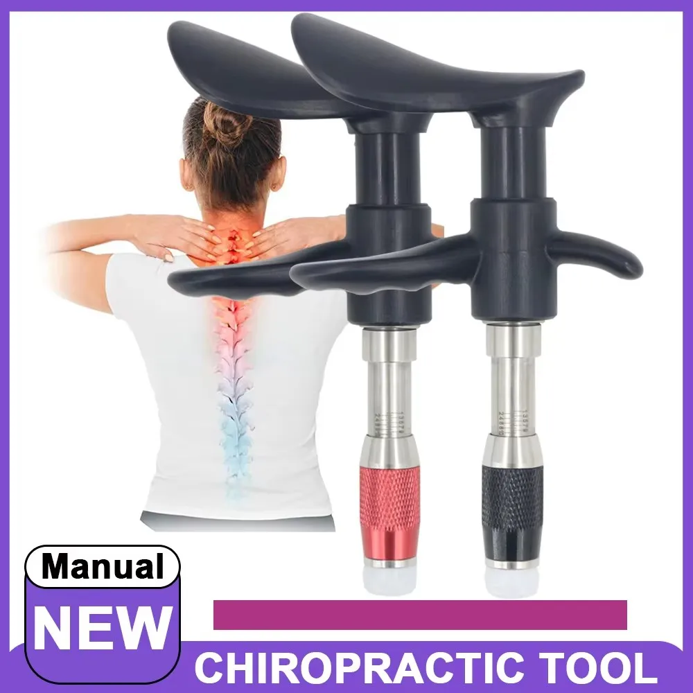 

300N Manual Chiropractic Adjusting Tool Therapy Spine Adjustment Correction Massage Health Care Chiropractic Corrector