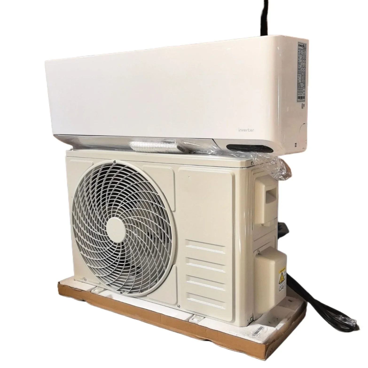 12000BTU 1.5HP Split Wall‑mounted Inverter Air Conditioner, Cooling & Heating Home Air Conditioning